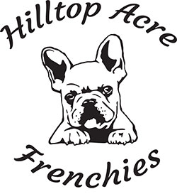 Hilltop Acre Frenchies Logo